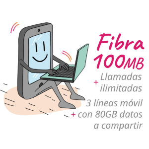 Tarifa Fibra 80GB